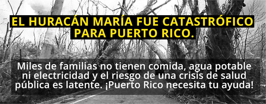 El huracán María fue catastrófico para Puerto Rico.